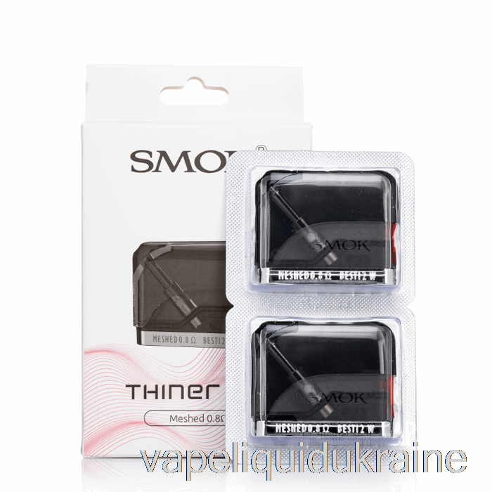 Vape Ukraine SMOK THINER Replacement Pods 0.8ohm MESHED Pods